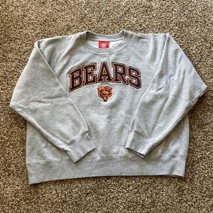 NFL Chicago Bears Women’s Cropped Crewneck Sweatshirt Size Large